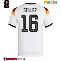 Moške Nogometnih dresov Nemčija Angelo Stiller #16 Domači SP 2026 Kratki rokavi